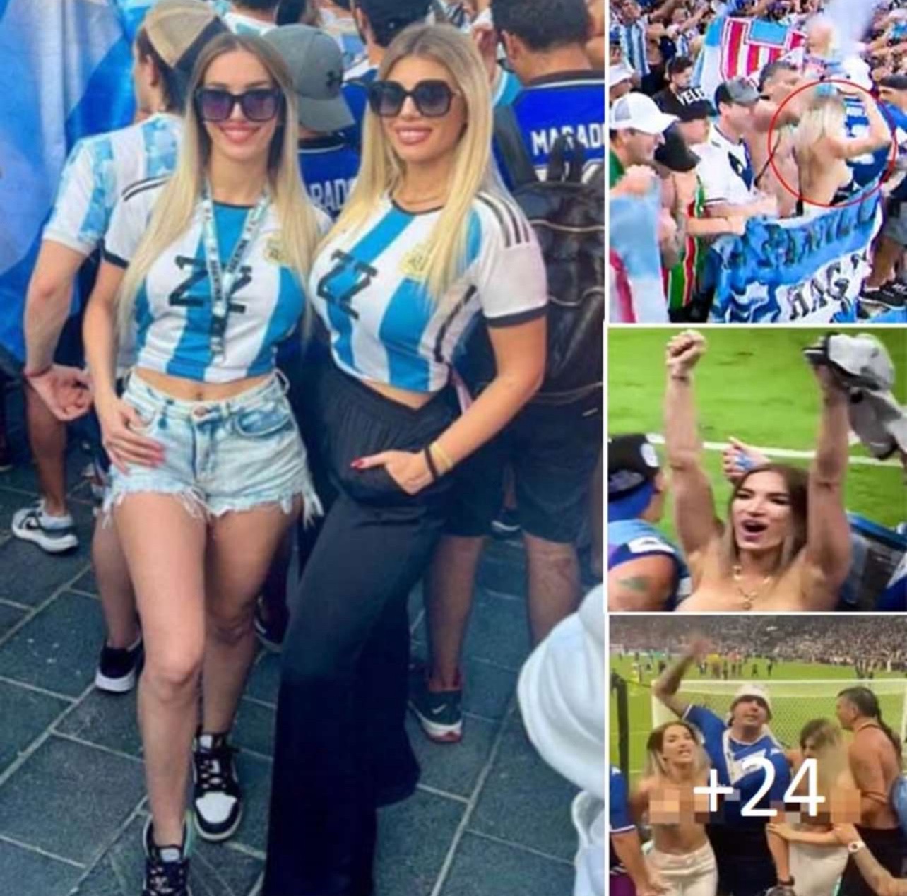 Argentinian fan goes viral amid their win at the World Cup Qatar 2022 ...