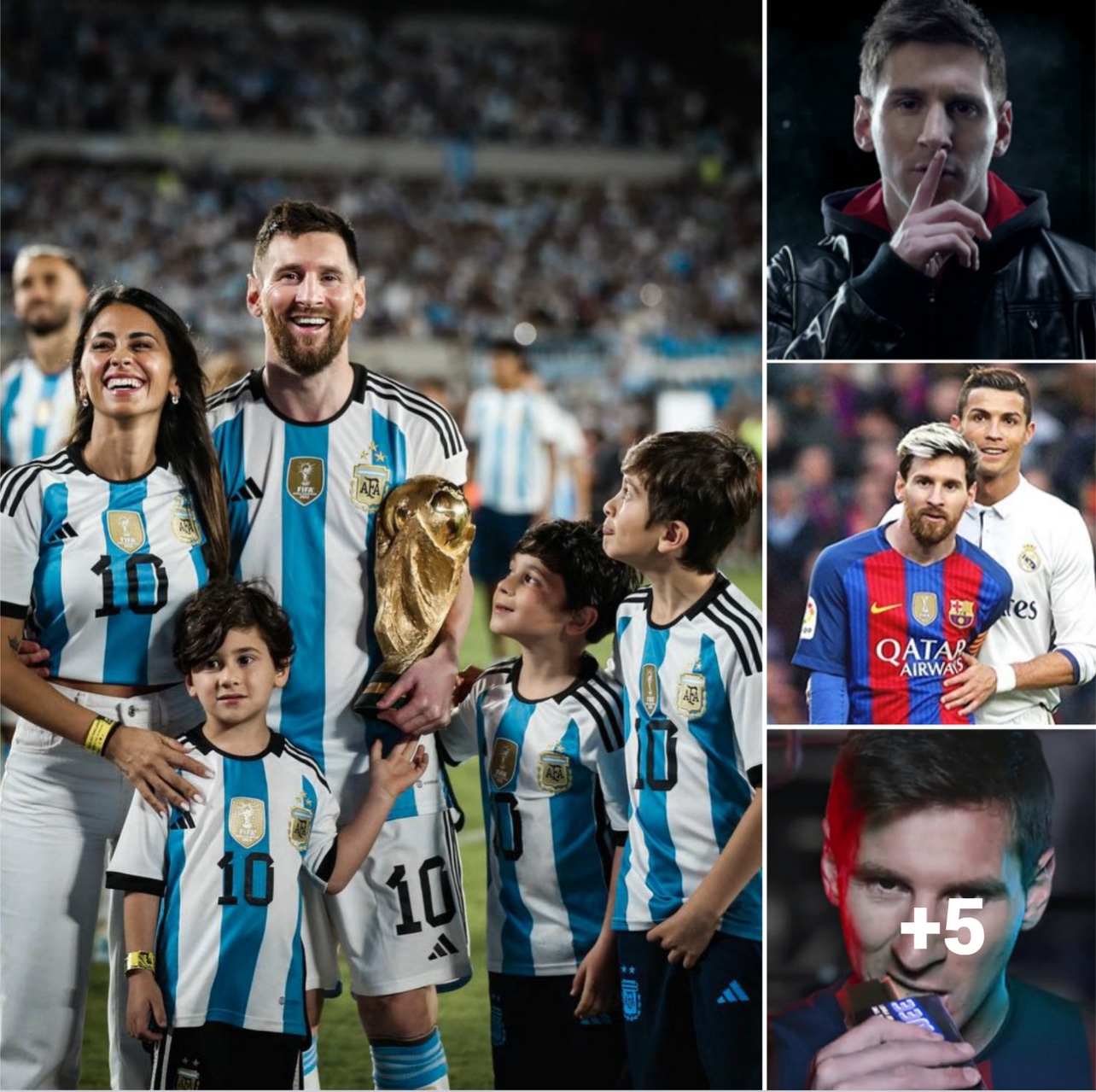 Inside Messi’s World: Family, Ronaldo, and the Sweet Side….. Chocolate ...